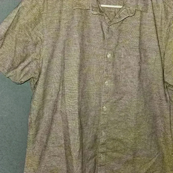Marc Anthony Mens Short Sleeve Button Up Shirt Size Xl - Picture 2 of 12